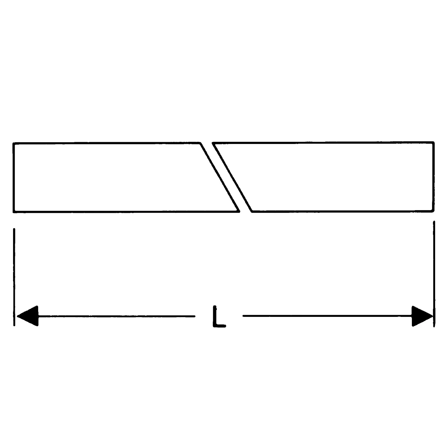 Wandrohr DN32 500mm chrom Wandrohr DN32 500mm chrom