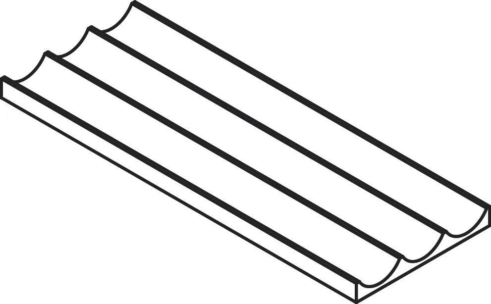IntraStoris Schubkasteninnenenteilung Modul 130/320 Nussbaum Dunkel IntraStoris Schubkasteninnenenteilung Modul 130/320 Nussbaum Dunkel
