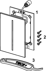 filo Sensorblende, Kunststoff Chrom glänzend filo Sensorblende, Kunststoff Chrom glänzend