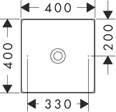 AXOR Suite Waschbecken & Badewannen Aufsatzwaschtisch 400/400 ohne Hahnloch und Überlauf Chrom AXOR Suite Waschbecken & Badewannen Aufsatzwaschtisch 400/400 ohne Hahnloch und Überlauf Chrom