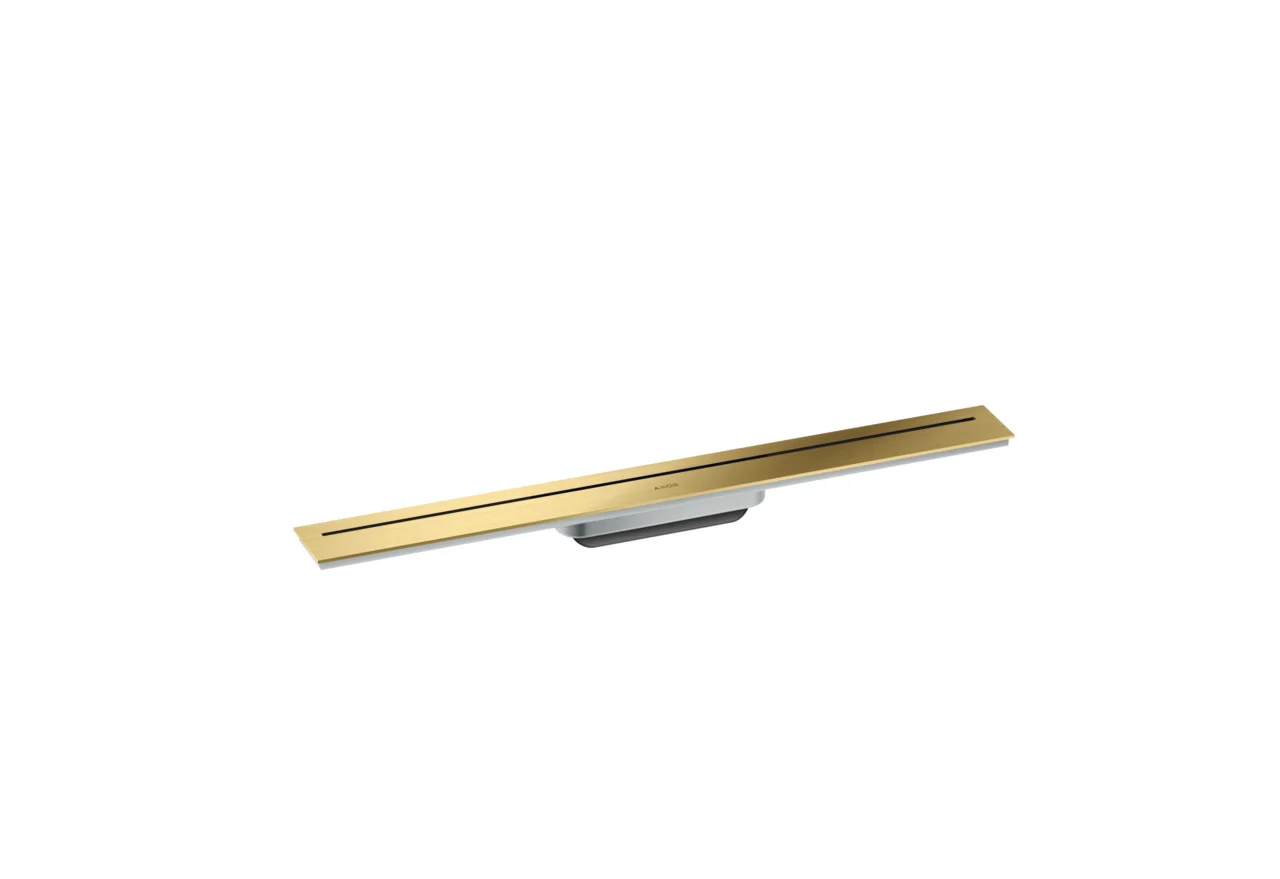 Hansgrohe AXOR Drain Fertigset Duschrinne 700 mm Brushed Brass Hansgrohe AXOR Drain Fertigset Duschrinne 700 mm Brushed Brass