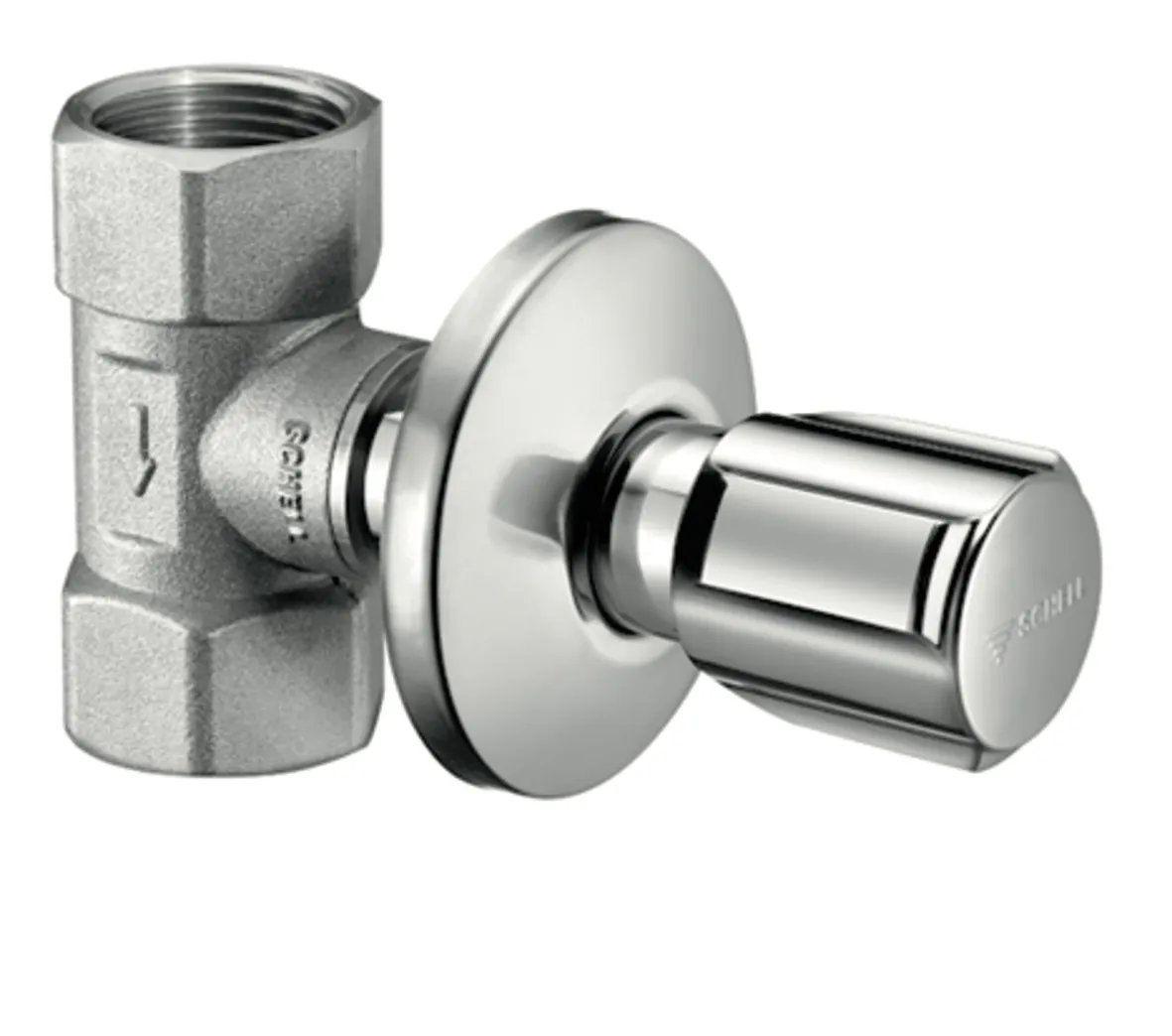 Unterputzventil DN 25, Max. Betriebsdruck: 10 bar, DN 25 G 1 IG, DN 25 G 1 IG, chrom Unterputzventil DN 25, Max. Betriebsdruck: 10 bar, DN 25 G 1 IG, DN 25 G 1 IG, chrom