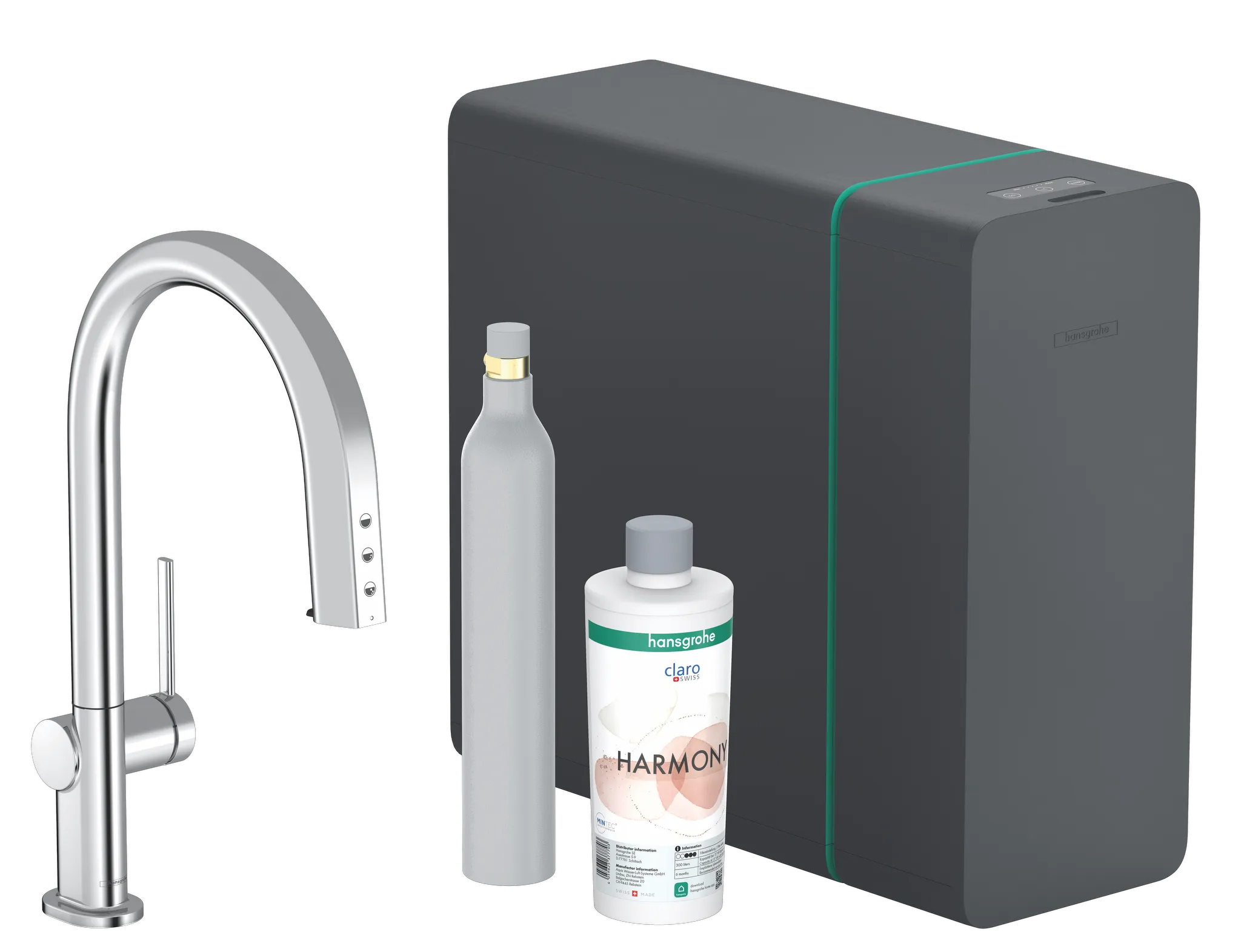 Hansgrohe Aqittura M91 SodaSystem 210, 1jet Starter Set chrom Hansgrohe Aqittura M91 SodaSystem 210, 1jet Starter Set chrom