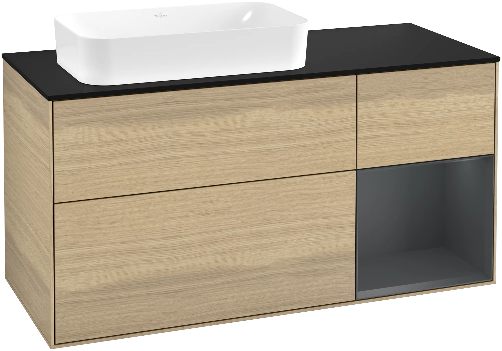 Villeroy & Boch Finion Waschbeckenunterschrank G28 1200x603x501mm mit Beleuchtung
