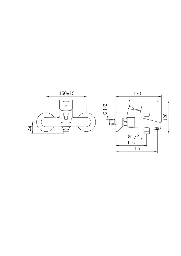 HansaPRIMO Einhebelmischer Wafü und Brausebatterie DN15 Chrom HansaPRIMO Einhebelmischer Wafü und Brausebatterie DN15 Chrom
