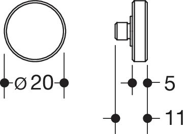 Befestigungsschraube, mobiler Klappsitz weiß tiefmatt Befestigungsschraube, mobiler Klappsitz weiß tiefmatt