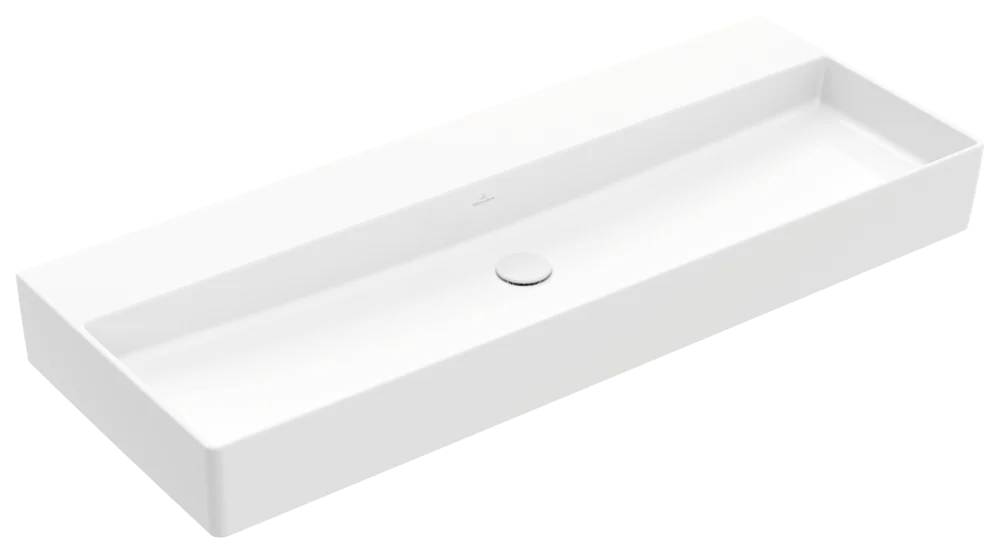 Villeroy & Boch Memento 2.0 Waschbecken 1200x470mm Rechteck TitanCeram Weiß Alpin Villeroy & Boch Memento 2.0 Waschbecken 1200x470mm Rechteck TitanCeram Weiß Alpin