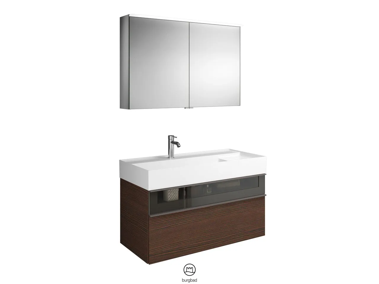burgbad Yumo PG1 Badmöbelset (SFKZ102), Breite 1015 mm burgbad Yumo PG1 Badmöbelset (SFKZ102), Breite 1015 mm