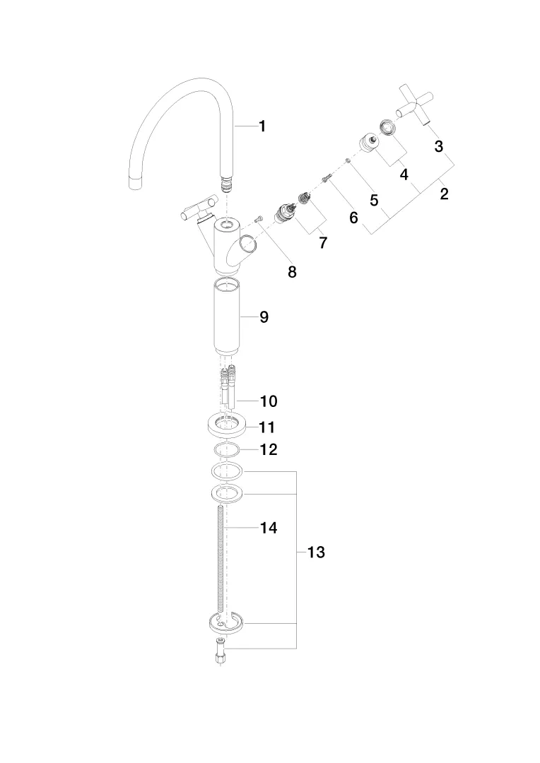 Dornbracht Tara Waschtisch-Einlochbatterie mit erhöhtem Standfuß Chrom Dornbracht Tara Waschtisch-Einlochbatterie mit erhöhtem Standfuß Chrom