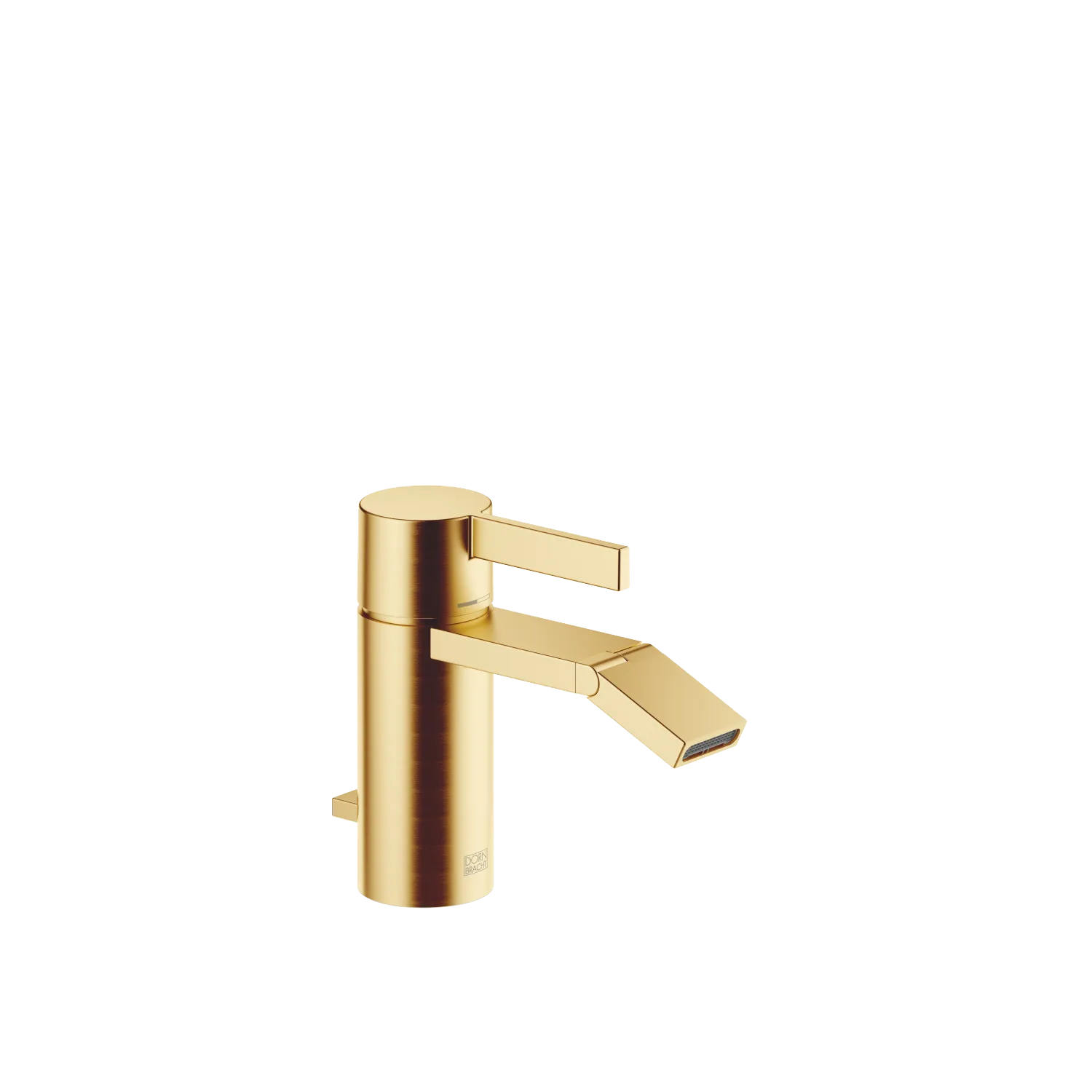 Dornbracht IMO Bidet-Einhandbatterie mit Ablaufgarnitur - Gold gebürstet PVD, Ausladung 125 mm, Armaturenhöhe 138 mm Dornbracht IMO Bidet-Einhandbatterie mit Ablaufgarnitur - Gold gebürstet PVD, Ausladung 125 mm, Armaturenhöhe 138 mm