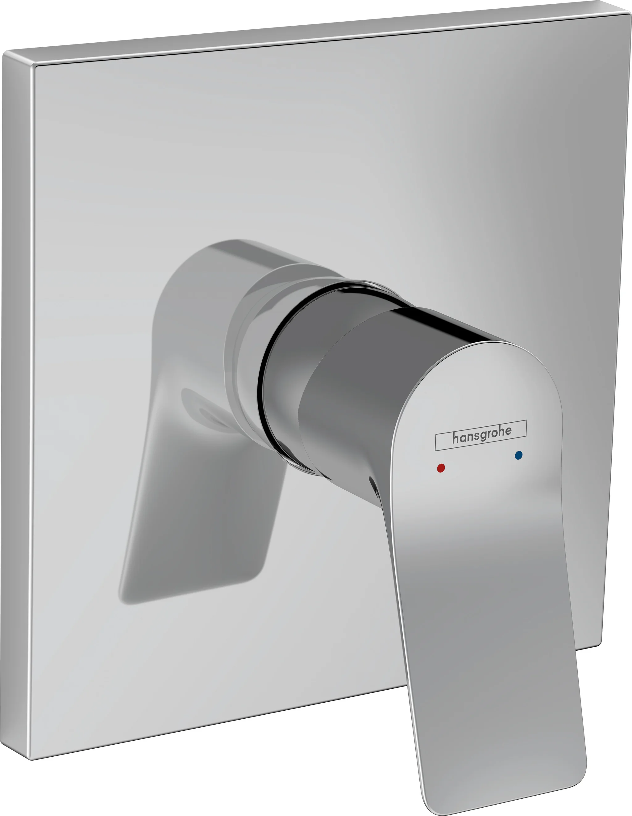 Hansgrohe Vivenis Einhebel-Brausemischer Unterputz, Chrom, max. Durchflussmenge 29,3 l/min bei 3 bar, Keramikmischsystem, einstellbare Temperaturbegrenzung, mit Schalldämpfer