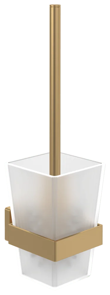 Villeroy & Boch Elements - Striking Toilettenbürstengarnitur 94x118x340mm Brushed Gold