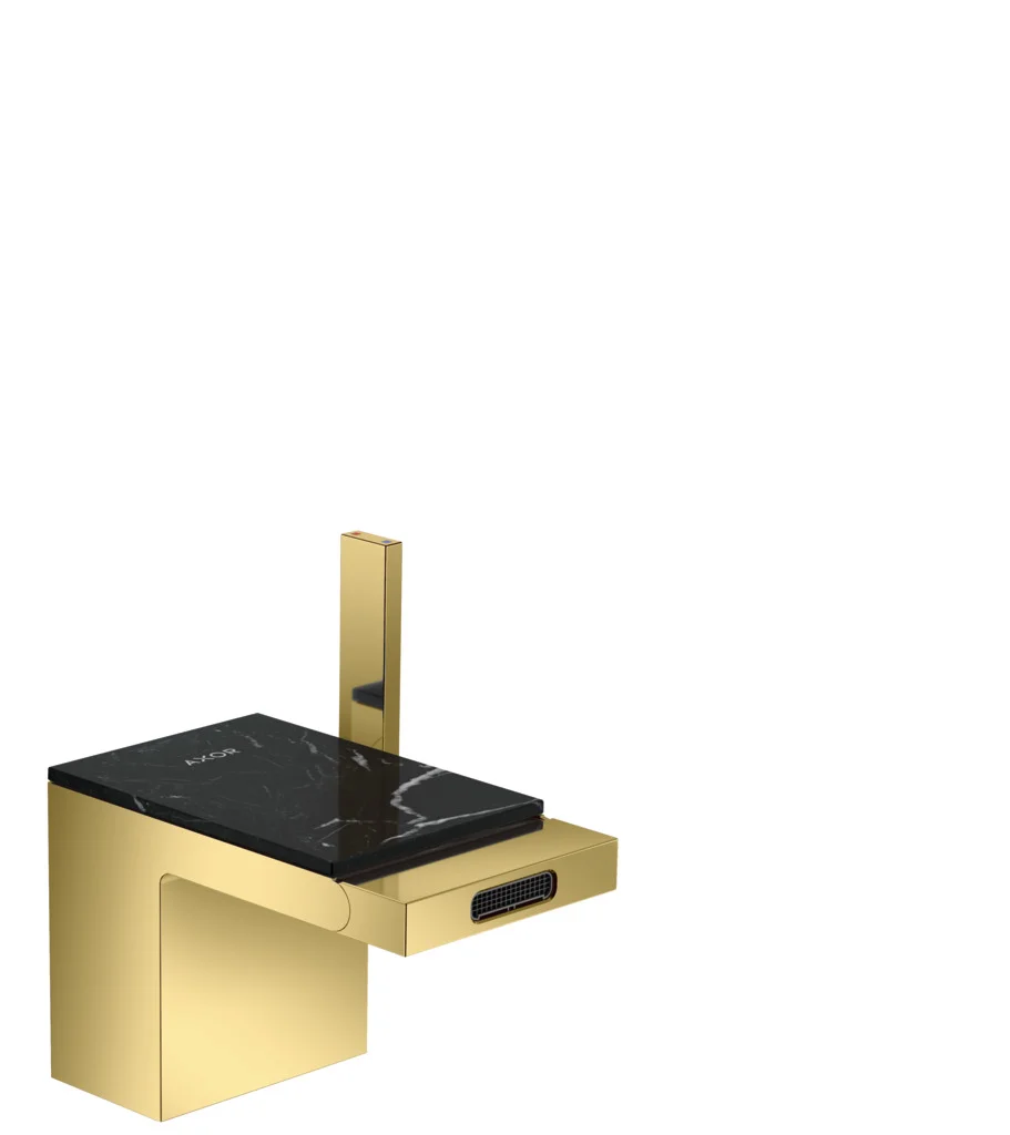 Hansgrohe AXOR MyEdition Platte Marmor Nero Marquina, Länge 117 mm, abnehmbar