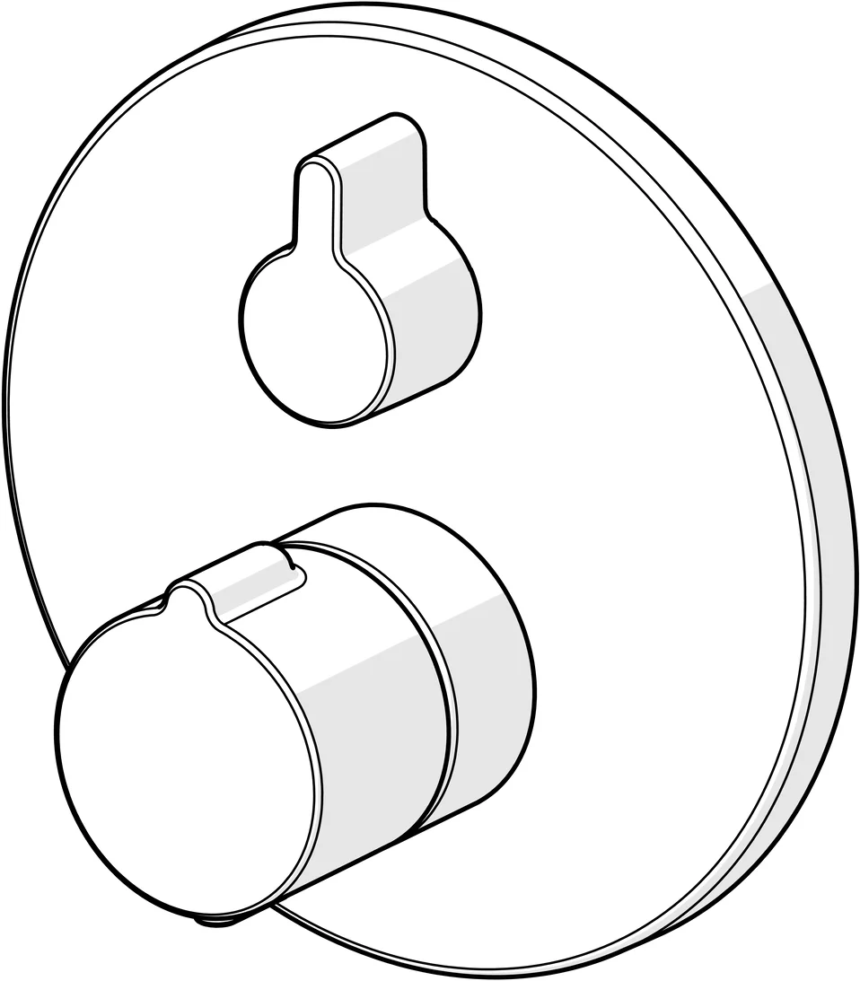 HansaHOME Duscharmatur Hansavantis 2022 Matt-Schwarz