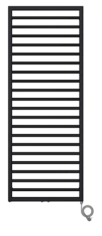 Zehnder Design-Handtuchwärmer „Subway“ 45 × 126,1 cm in Verkehrsweiß (RAL 9016, glänzend)