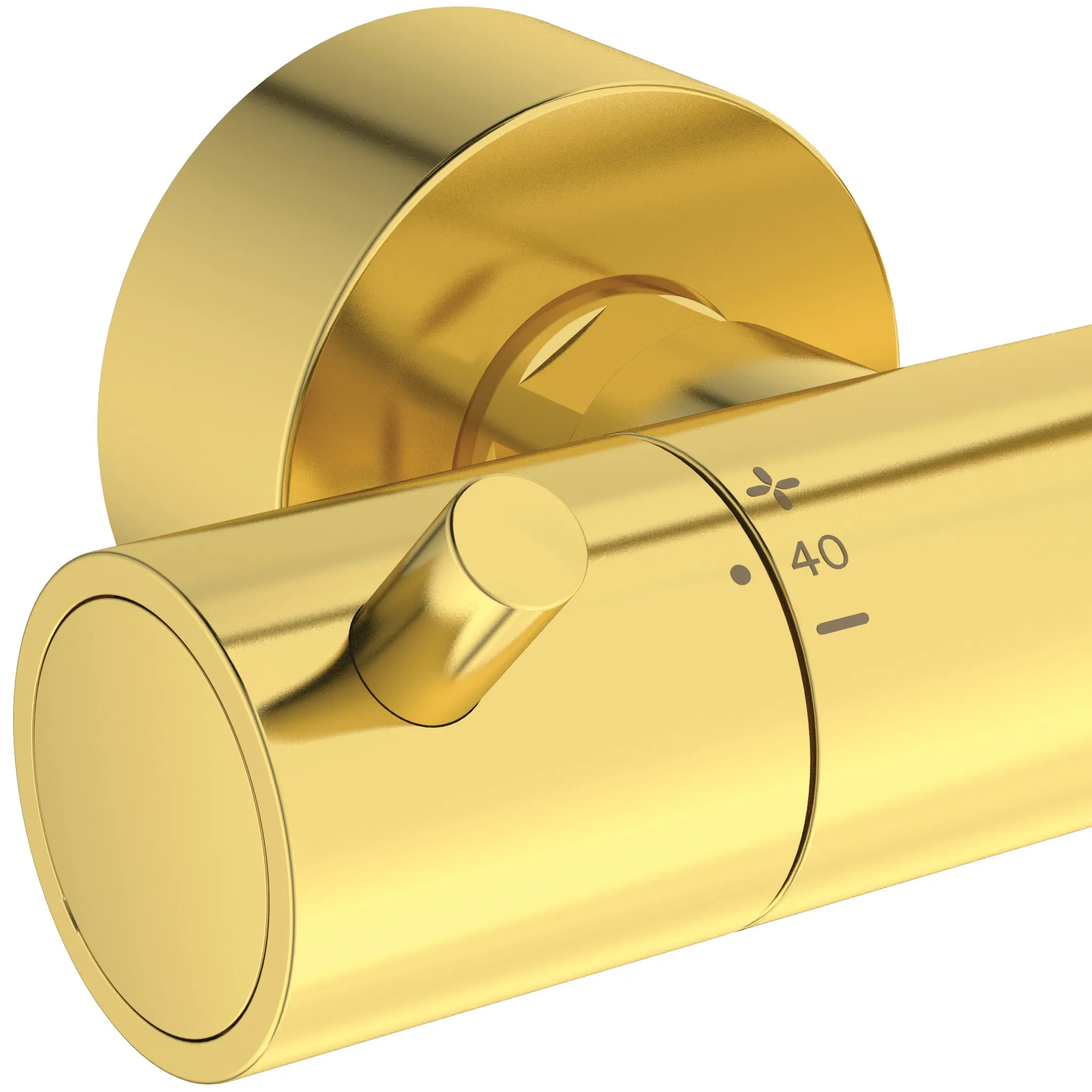 Ideal Standard Ceratherm T125+ Duschsystem mit Brausethermostat Brushed Gold Ideal Standard Ceratherm T125+ Duschsystem mit Brausethermostat Brushed Gold