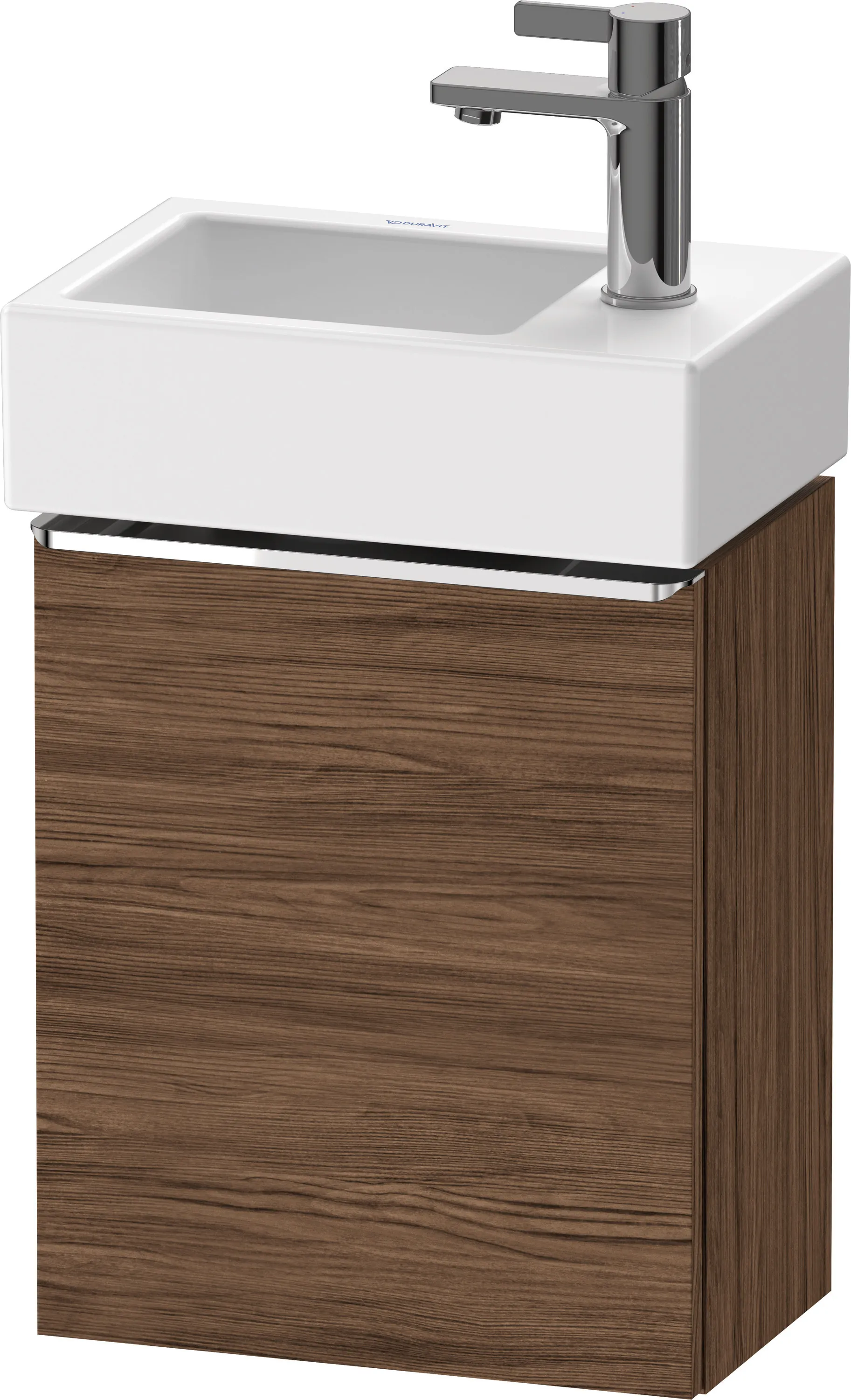 Duravit Waschtischunterschrank wandhängend „D-Neo“ 36,4 × 44 × 22,2 cm Nussbaum Dunkel