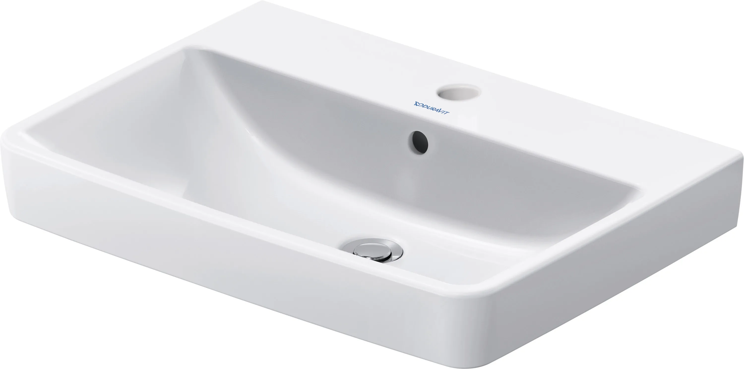 Wandwaschtisch „No.1“ 65 × 46 × 17,3 cm, Hahnlochposition mittig Wandwaschtisch „No.1“ 65 × 46 × 17,3 cm, Hahnlochposition mittig