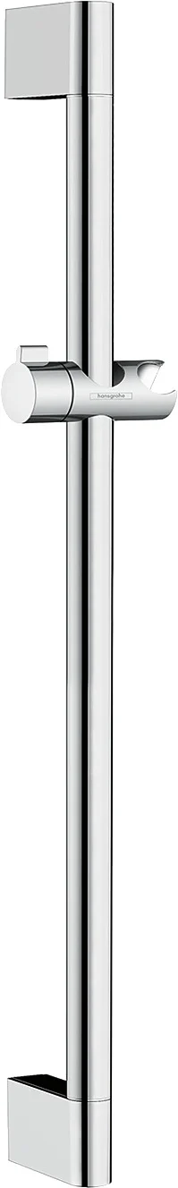 Hansgrohe Unica Brausestange Croma 65 cm, Chrom, 669 mm Länge, 22 mm Durchmesser, verstellbarer Neigungswinkel in 2 Stufen Hansgrohe Unica Brausestange Croma 65 cm, Chrom, 669 mm Länge, 22 mm Durchmesser, verstellbarer Neigungswinkel in 2 Stufen