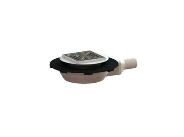 Bodenablauf CIRCOPlan 40.1, DN 40, 120 x 120 mm