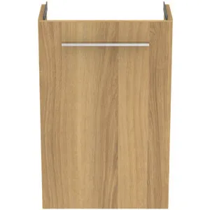 Ideal Standard Handwaschbeckenunterschrank i.life S 1 Tür, Eiche Natur, 410x205x630 mm, Softclose Mechanismus Ideal Standard Handwaschbeckenunterschrank i.life S 1 Tür, Eiche Natur, 410x205x630 mm, Softclose Mechanismus