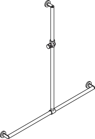HEWI Haltegriff „System 900“ in Signalweiß HEWI Haltegriff „System 900“ in Signalweiß