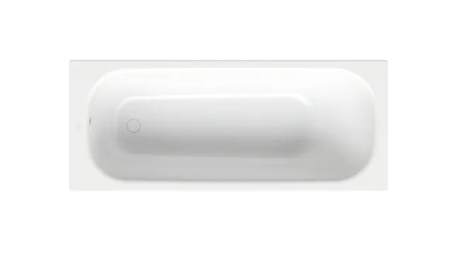 Bette Badewannen Einbauwanne Renner BW Edelweiß 1700x700 mm Unterbau 30 mm Randhöhe 1-Sitzer Bade-Duschkombination glasierter Titan-Stahl