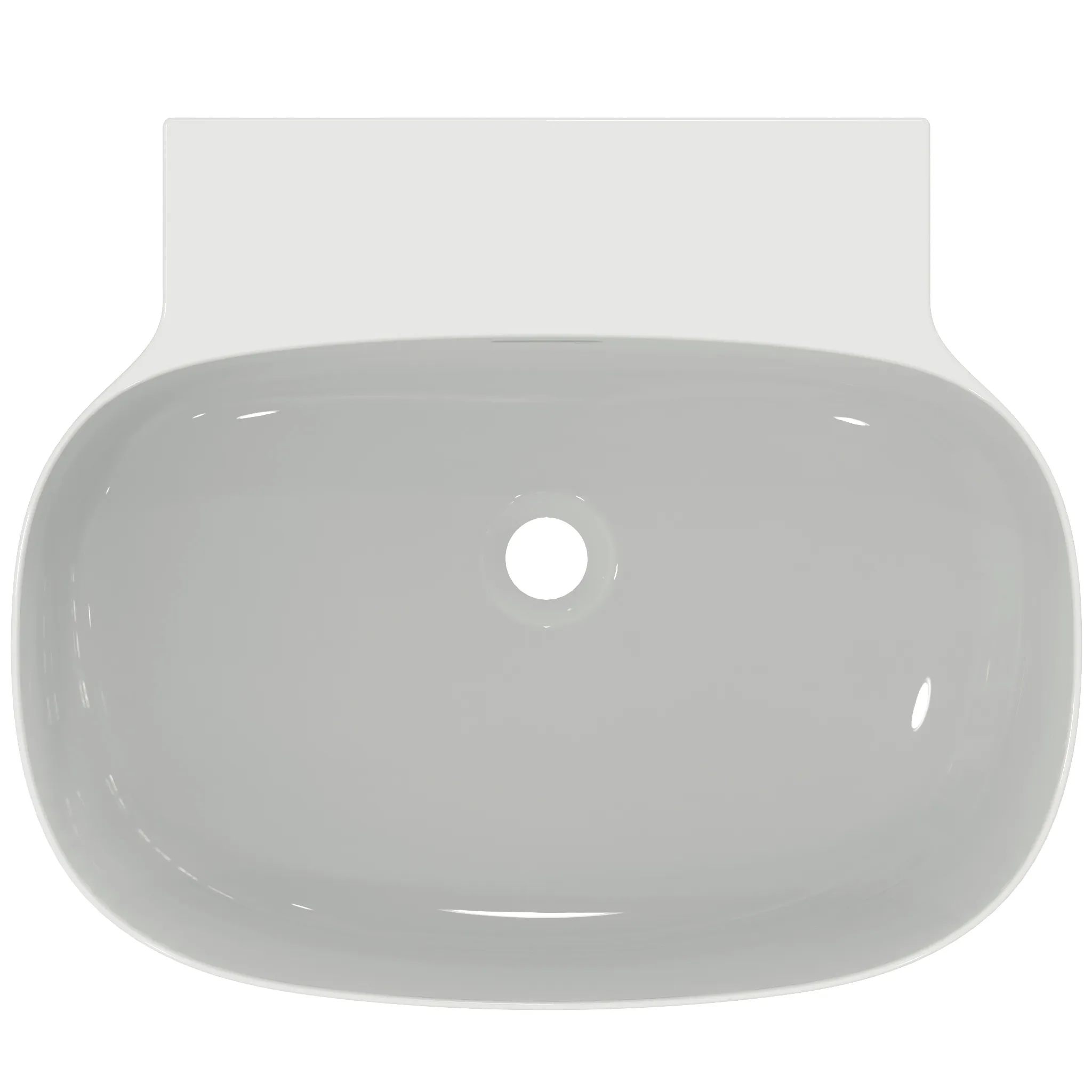 Waschbecken „Linda-X“ 60 × 50 × 13,5 cm in Weiß Waschbecken „Linda-X“ 60 × 50 × 13,5 cm in Weiß