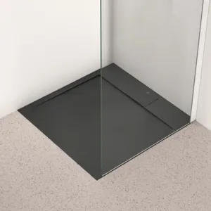 Ideal Standard Quadrat-Brausewanne Ultra Flat S i.life, 700x700x30 mm Schiefer, rutschfest, Bodenebener Einbau möglich Ideal Standard Quadrat-Brausewanne Ultra Flat S i.life, 700x700x30 mm Schiefer, rutschfest, Bodenebener Einbau möglich