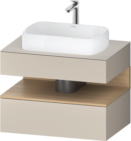 Duravit Waschtischunterschrank wandhängend „Qatego“ 80 × 60 × 55 cm