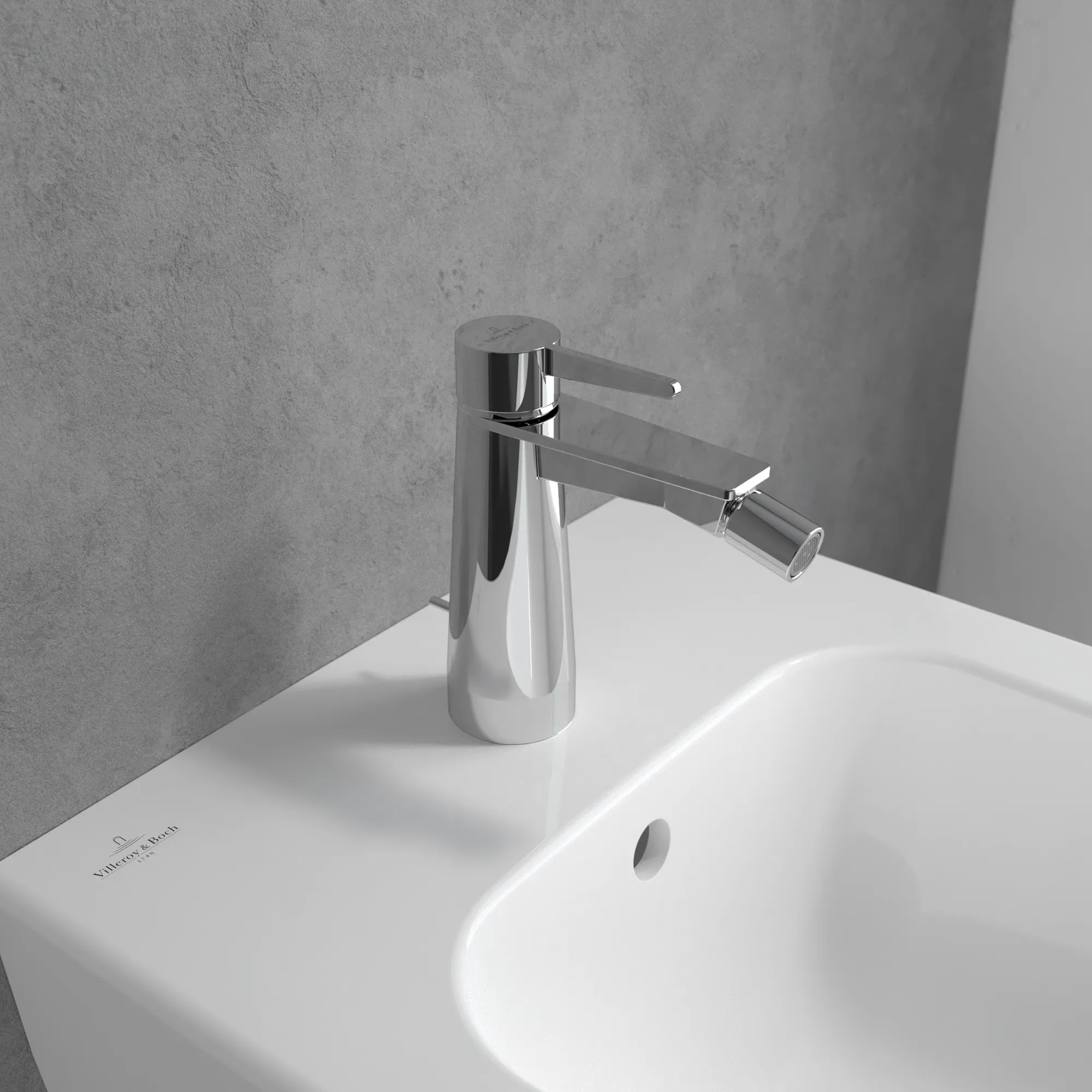 Einhebel-Bidetarmatur Conum T127001000, 49 x 154 x 147 mm, Chrom Einhebel-Bidetarmatur Conum T127001000, 49 x 154 x 147 mm, Chrom