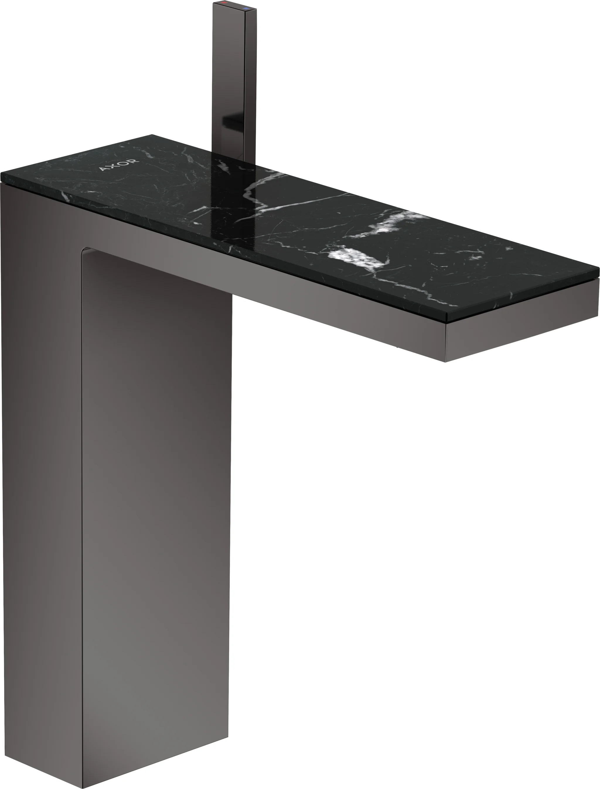 Hansgrohe AXOR MyEdition Einhebel-Waschtischmischer 47022 Polished Black Chrome, Ausladung 196 mm, Auslaufhöhe 225 mm, Push-Open Ablaufgarnitur G 11/4, max. Durchflussmenge 5 l/min Hansgrohe AXOR MyEdition Einhebel-Waschtischmischer 47022 Polished Black Chrome, Ausladung 196 mm, Auslaufhöhe 225 mm, Push-Open Ablaufgarnitur G 11/4, max. Durchflussmenge 5 l/min
