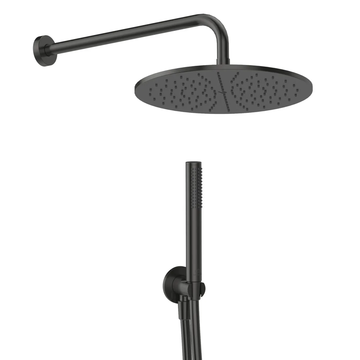 Ideal Standard Armaturen-Paket Idealrain Magnetic Grey