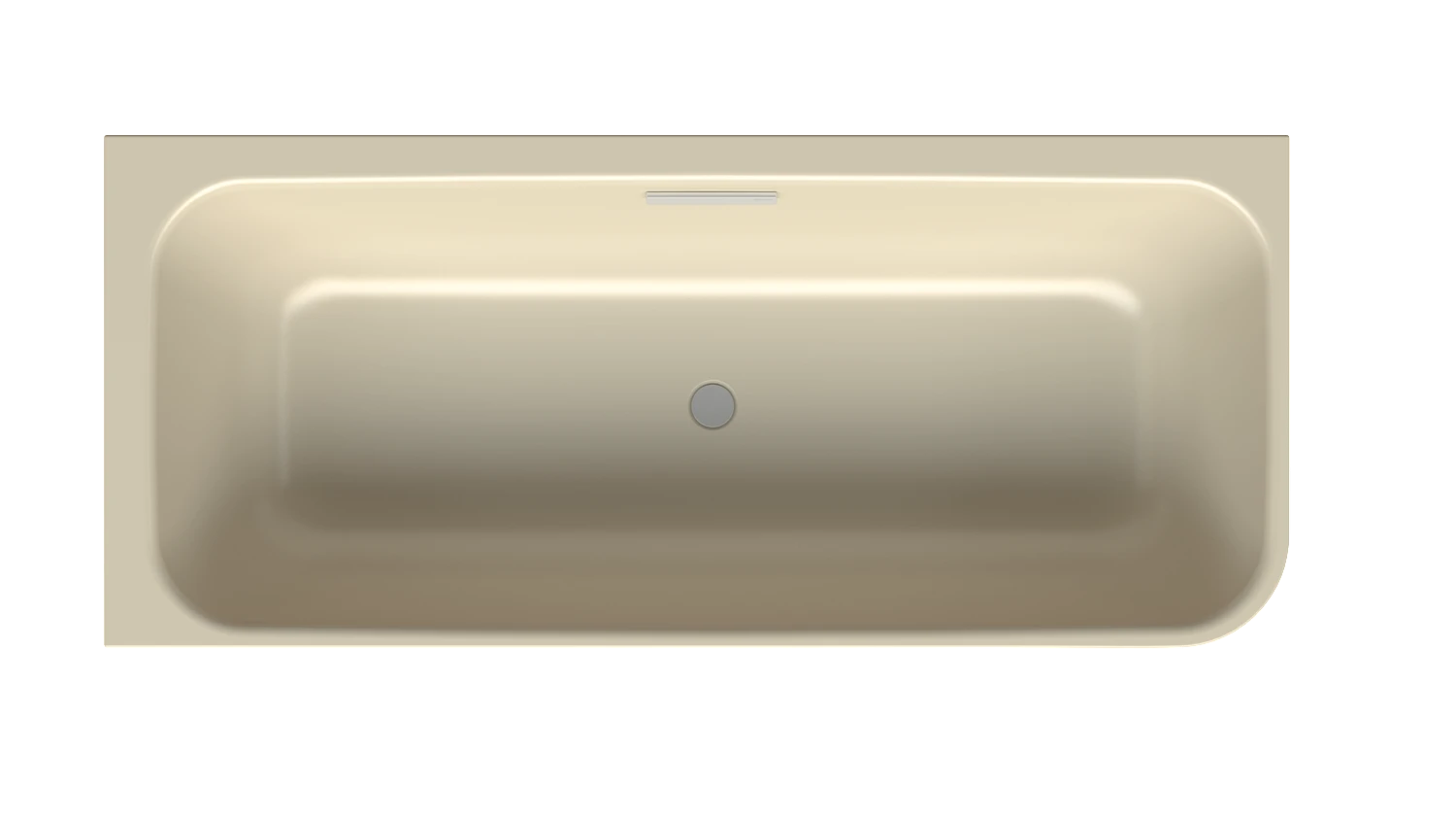 Bette rechteck Badewanne „BetteArt“ 185 × 80 cm in Cream