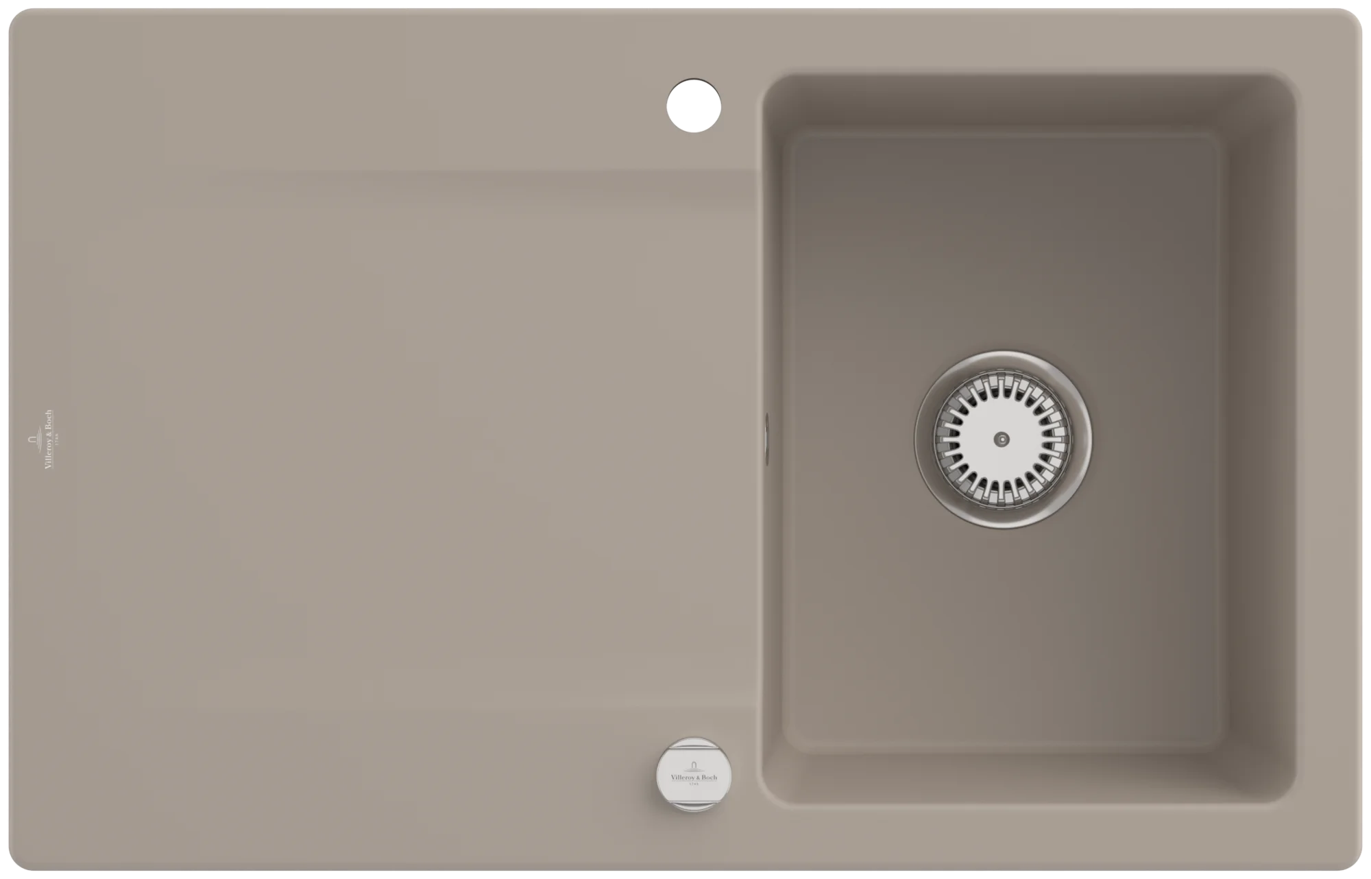 Villeroy & Boch Siluet 45 Einbauspüle 800 x 510 mm TitanCeram