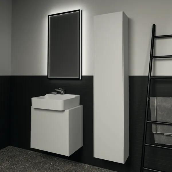 Ideal Standard Hochschrank Conca, 1 Tür, Weiß, 370x250x1700mm Ideal Standard Hochschrank Conca, 1 Tür, Weiß, 370x250x1700mm