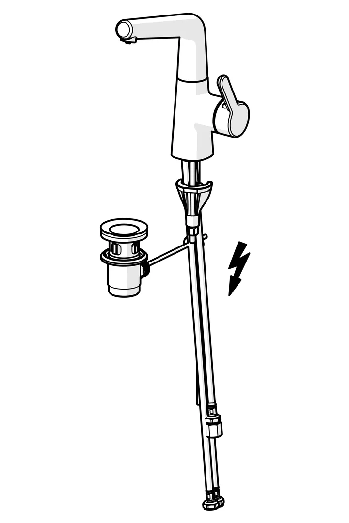 HansaDESIGNO Style Waschtischarmatur Hansadesigno 2017, Niederdruck, Chrom