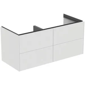 Ideal Standard Waschtischunterschrank „Conca“ 120 × 55 × 50,5 cm Weiß matt lackiert Ideal Standard Waschtischunterschrank „Conca“ 120 × 55 × 50,5 cm Weiß matt lackiert