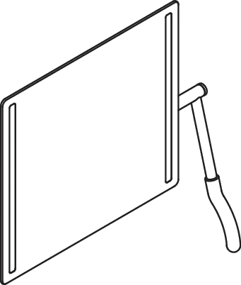 HEWI Kippspiegel „Serie 802 LifeSystem“ 60 × 54 cm in Koralle HEWI Kippspiegel „Serie 802 LifeSystem“ 60 × 54 cm in Koralle