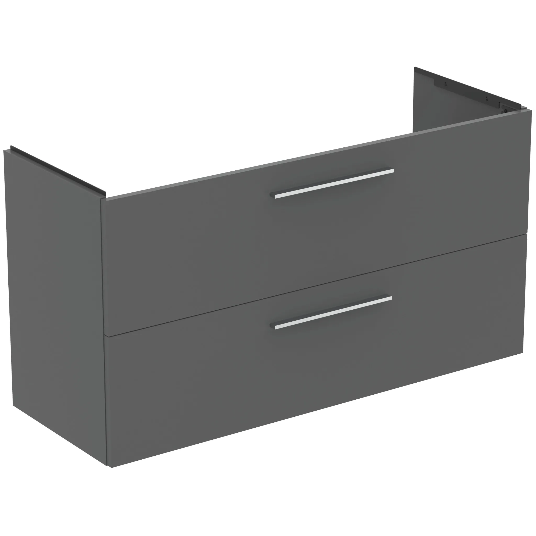 Ideal Standard Waschtischunterschrank „i.lifeA“ 120 × 63 × 44 cm Quarzgrau matt Ideal Standard Waschtischunterschrank „i.lifeA“ 120 × 63 × 44 cm Quarzgrau matt