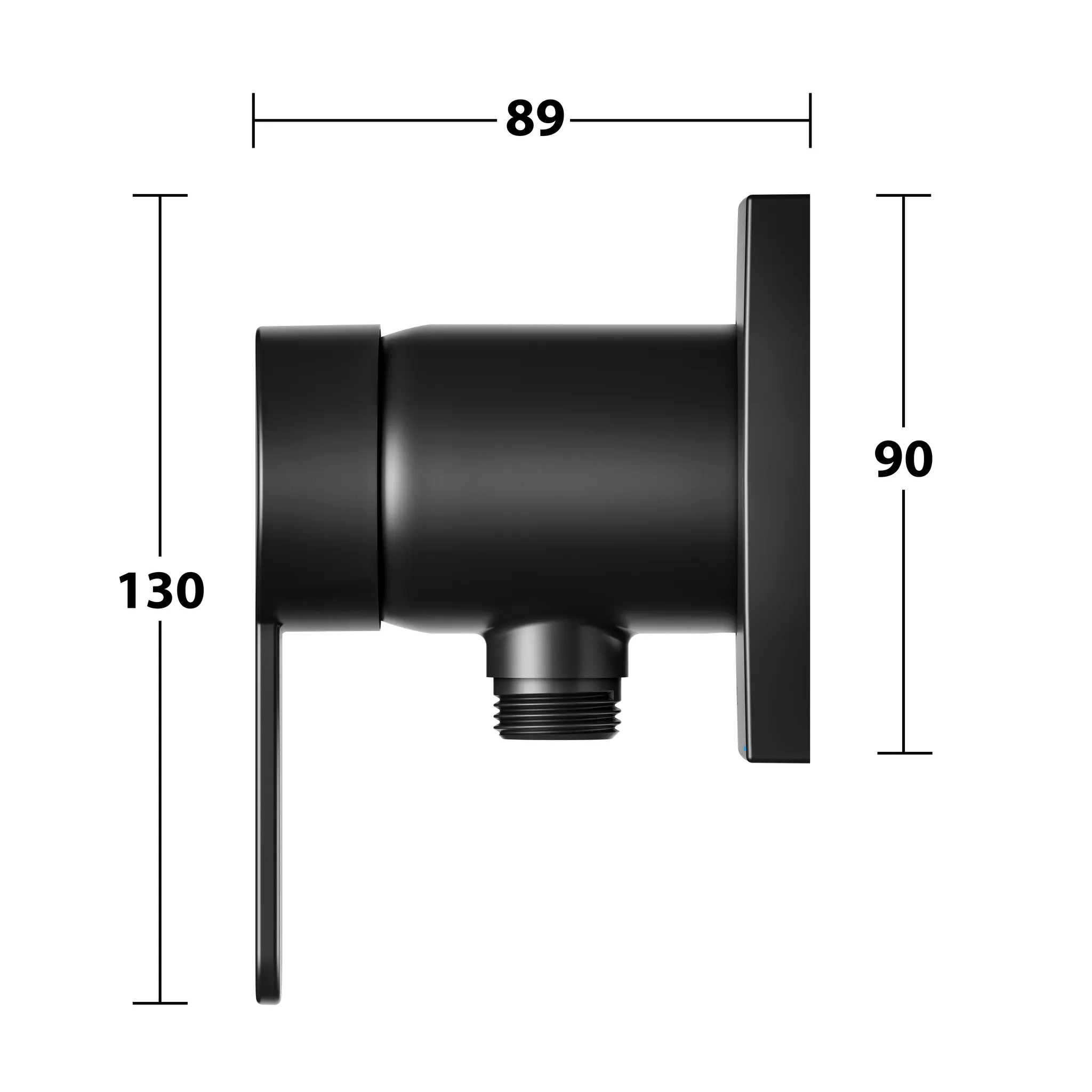 IXMO 59552370302 IXMO_solo Einhebelmischer mit Schlauchanschluss/eckig mit IXMO Flat Griff schwarz IXMO 59552370302 IXMO_solo Einhebelmischer mit Schlauchanschluss/eckig mit IXMO Flat Griff schwarz