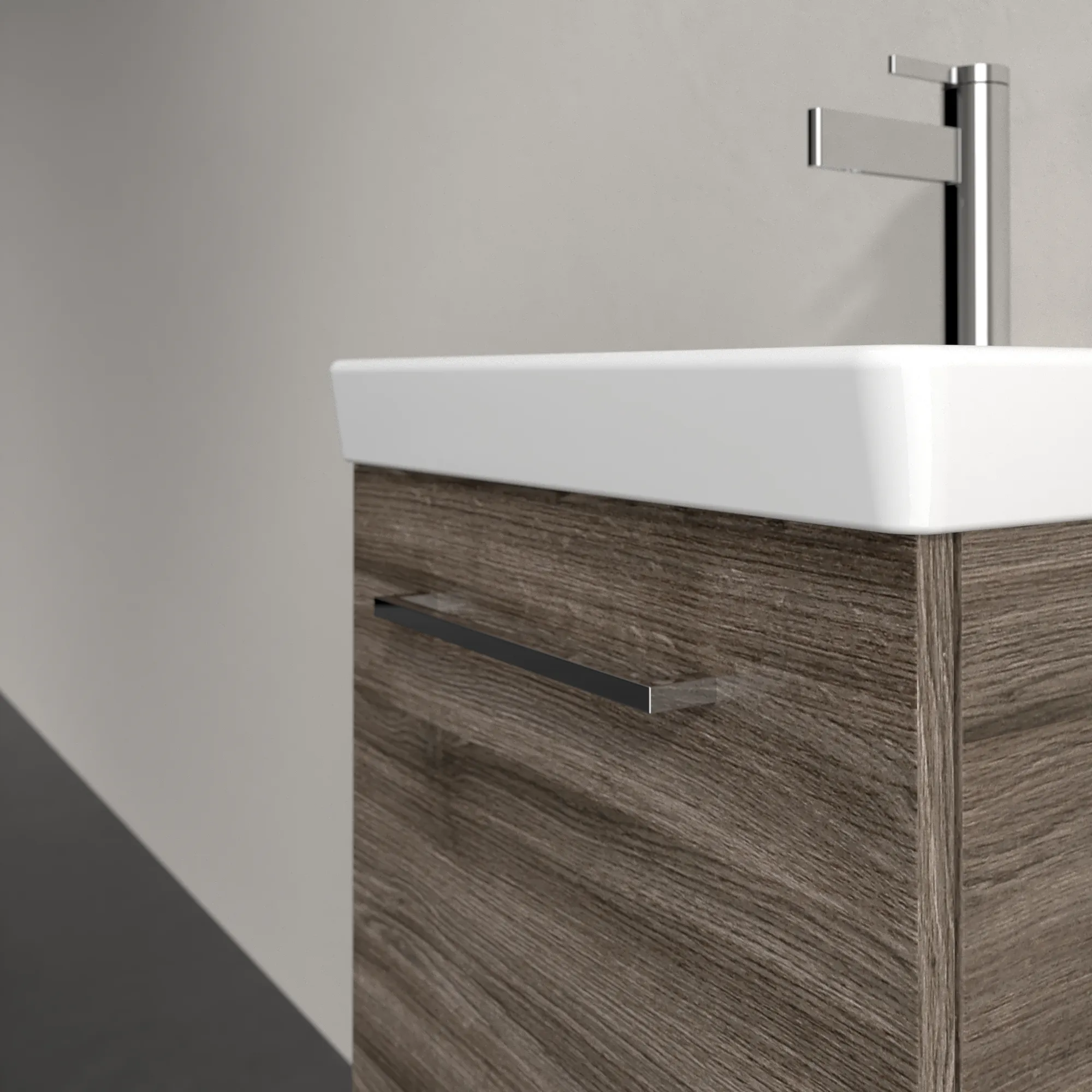 Villeroy & Boch Avento Unterschrank für Unterbauwaschbecken 426x514x384 mm, Stone Oak