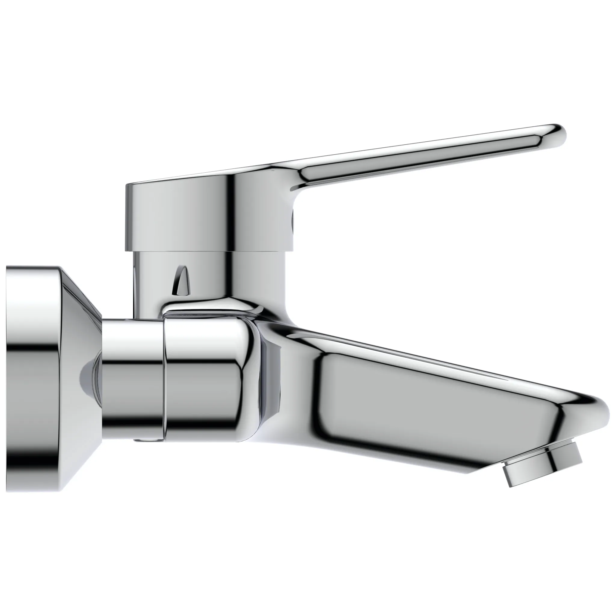 Wand-Waschtischarmatur Ceraplus 5 l/min. Ausladung 104mm Chrom Wand-Waschtischarmatur Ceraplus 5 l/min. Ausladung 104mm Chrom