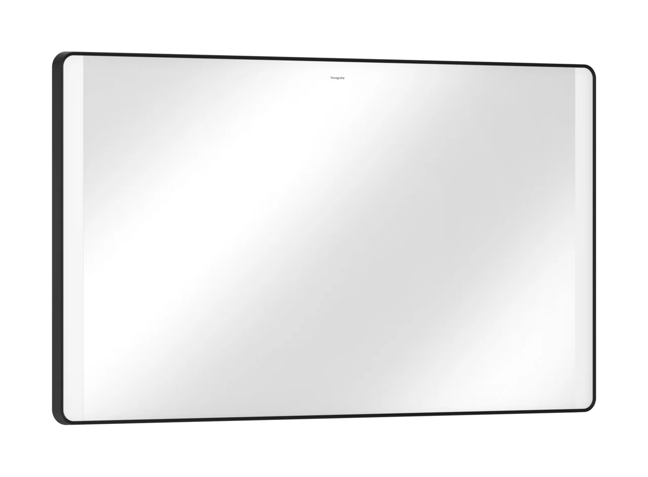 Hansgrohe Xarita Lite Q Spiegel mit seitlicher LED-Beleuchtung IR Sensor, Mattschwarz, 1200x700x30 mm Hansgrohe Xarita Lite Q Spiegel mit seitlicher LED-Beleuchtung IR Sensor, Mattschwarz, 1200x700x30 mm