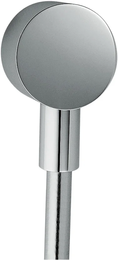 Hansgrohe AXOR Starck Schlauchanschluss rund mit Rückflussverhinderer, Chrom, Anschlussart G 1/2