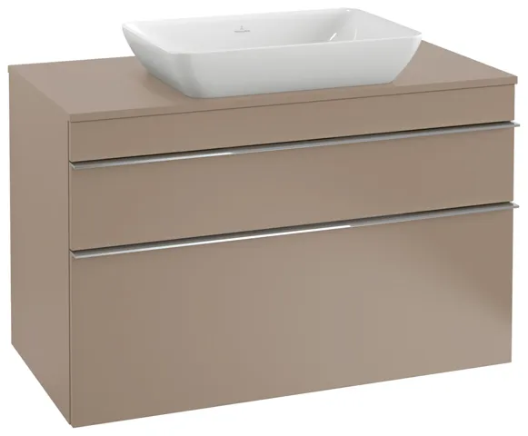 Villeroy & Boch Aufsatzwaschtisch „Venticello“ 555 × 360 × 180 mm, ohne Hahnlochbohrung in Weiß Alpin Villeroy & Boch Aufsatzwaschtisch „Venticello“ 555 × 360 × 180 mm, ohne Hahnlochbohrung in Weiß Alpin