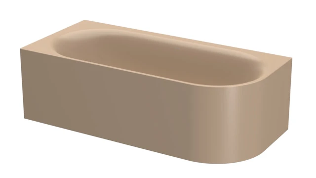 Bette oval Badewanne „BetteLux Oval IV Silhouette“ 185 × 85 cm in Greige