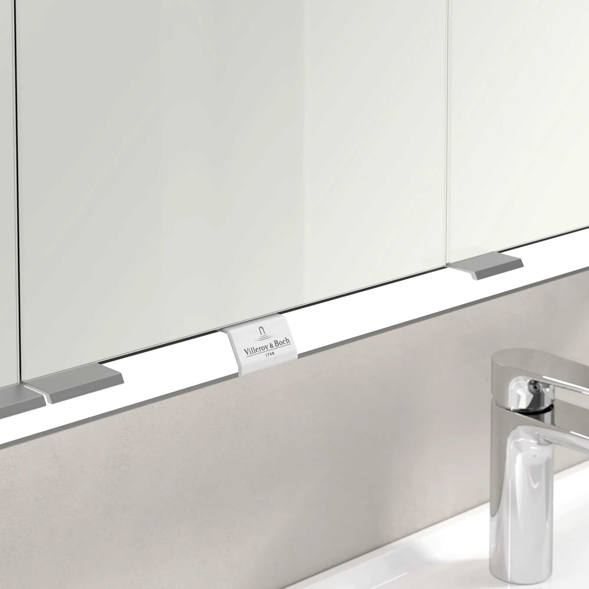 Villeroy & Boch Vorbau-Spiegelschrank „My View Now“ 1300 × 750 × 168 mm in White Matt Villeroy & Boch Vorbau-Spiegelschrank „My View Now“ 1300 × 750 × 168 mm in White Matt