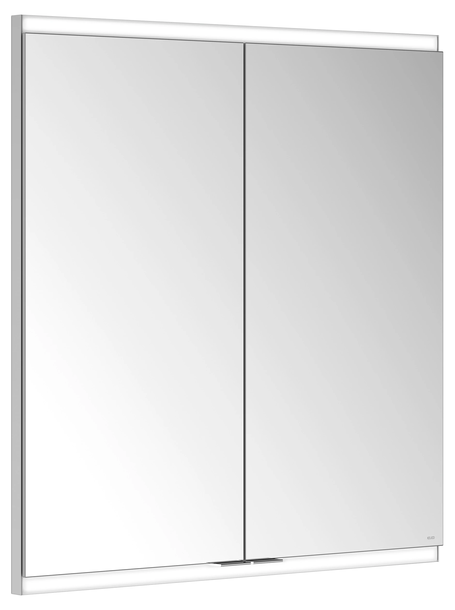 KEUCO Royal Modular 2.0 Spiegelschrank beleuchtet Wandeinbau silber-eloxiert