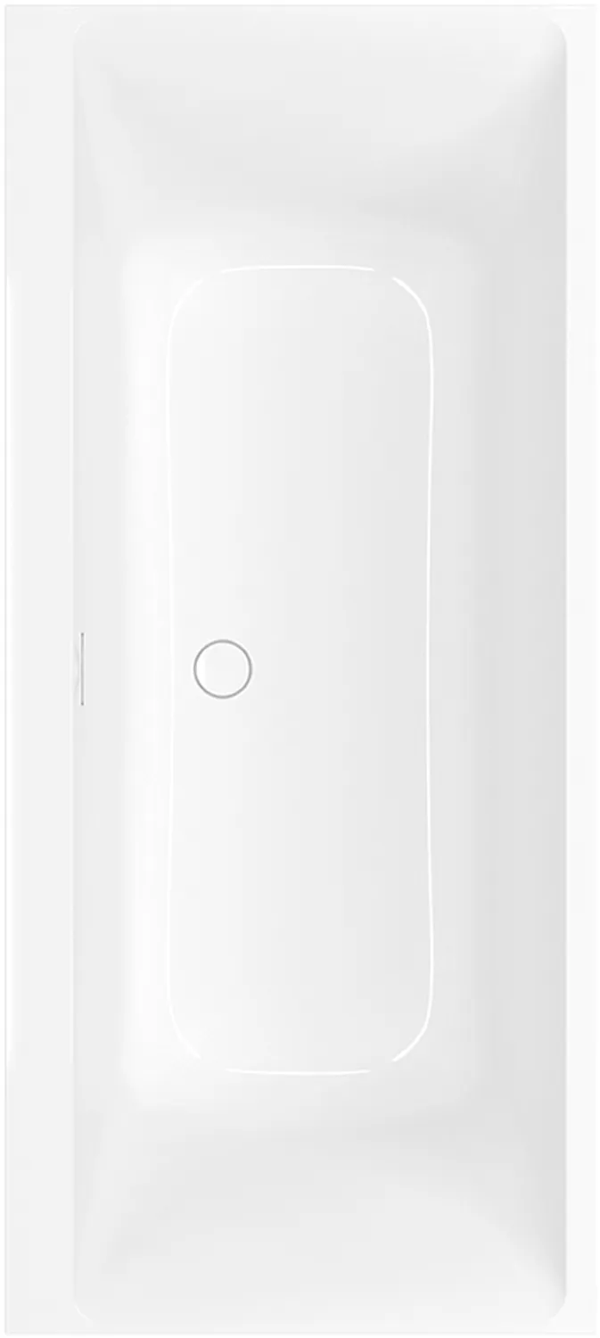 Villeroy & Boch Badewanne „Subway 3.0“ rechteck 180 × 80 cm, Mittelablauf in Weiß Alpin Villeroy & Boch Badewanne „Subway 3.0“ rechteck 180 × 80 cm, Mittelablauf in Weiß Alpin
